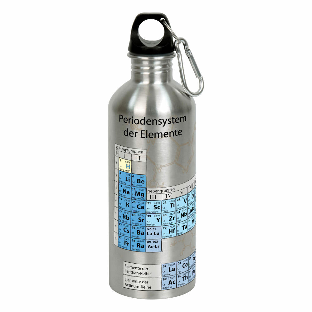 Könitz drinking bottle Cool Bottle - Chemistry, bottle, stainless steel, silver-colored, 600 ml, 11 9 244 1064