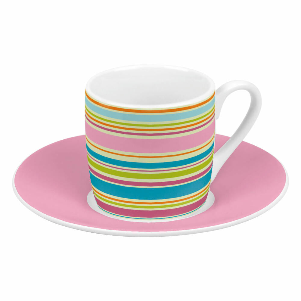 Könitz Espressotassen 4er Set Spring, Becher, Porzellan, Bunt, 85 ml, 11 5 053 2806