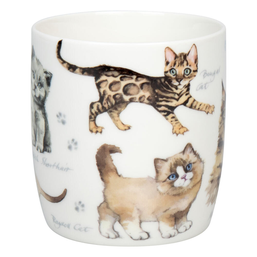 Könitz Mug Natures Diversity - Cats, Cup, Coffee Cups, New Bone, Colorful, 400 ml, 1172752866