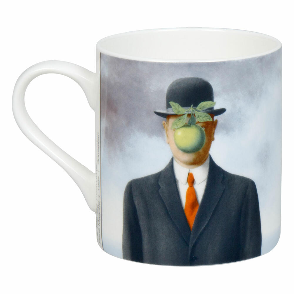 Könitz Becher Le fils de l homme - Rene Magritte, Bone China, Blau, 400 ml, 11 2 004 2925