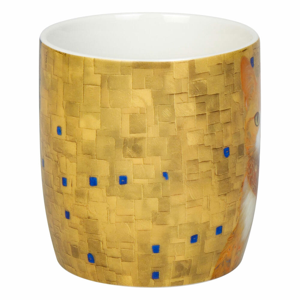 Könitz Becher Arty Animals - Klimts Cat, New Bone China, Bunt, 400 ml, 11 7 275 2916