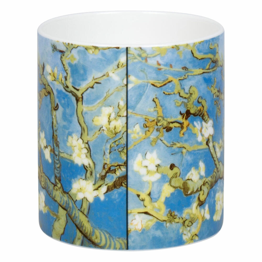 Könitz Becher Bloeiende Amandeltakken - Van Gogh, in Geschenkbox, Bone China, Blau, 400 ml, 11 5 004 2922
