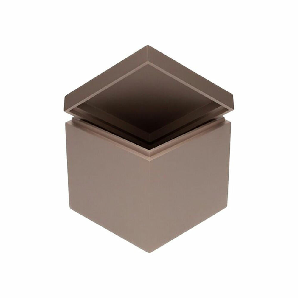 Gift Company Box Neo S, Aufbewahrungsbox, MDF, Sandstone / Grau, 13 x 13 cm, 1218003029