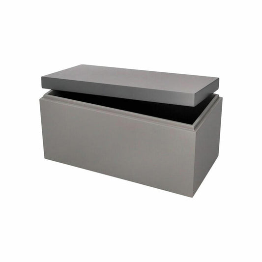 Gift Company Box Neo M, Aufbewahrungsbox, MDF, Grau / Dunkelgrau, 26 x 13 cm, 1218004004