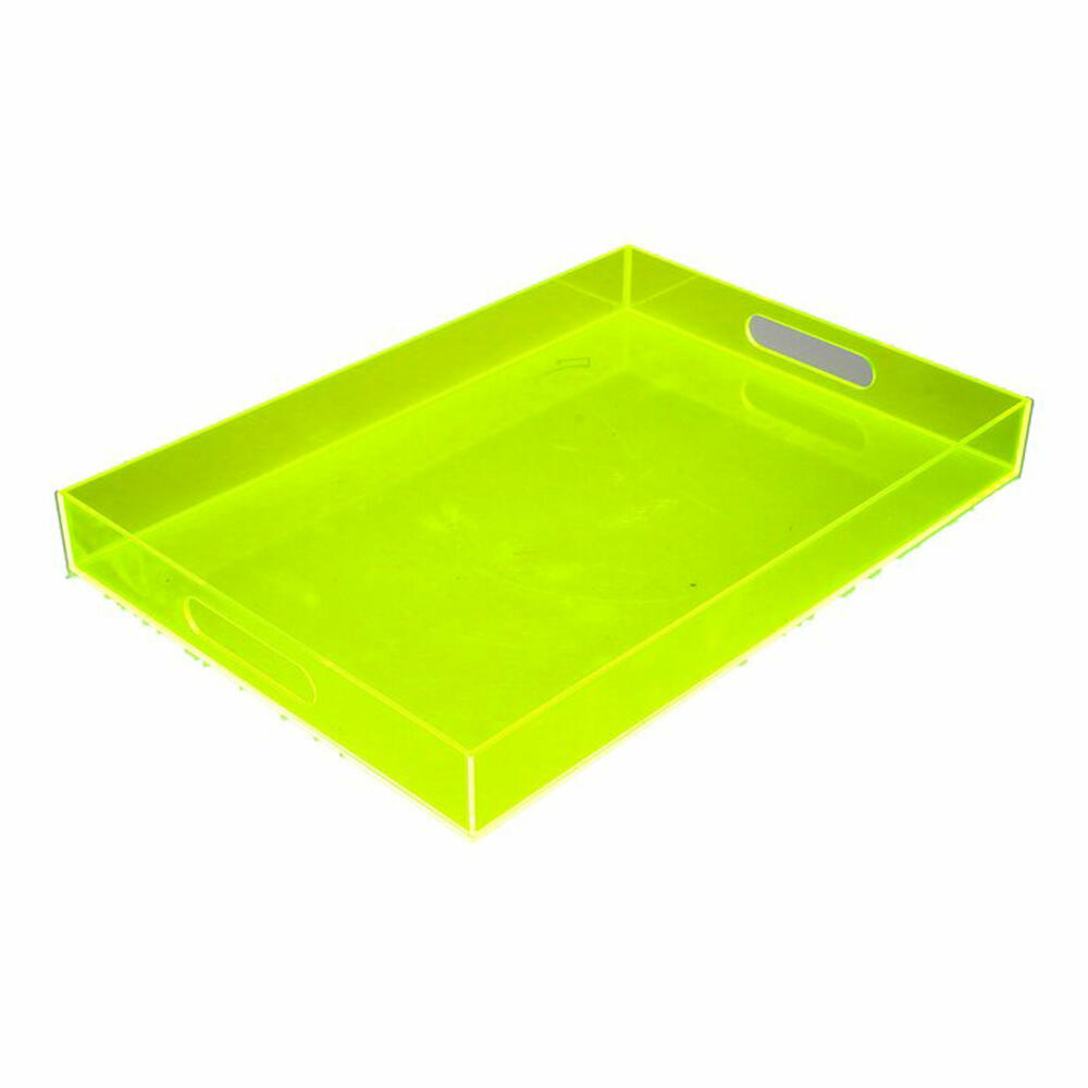 Gift Company Tablett Tokio, rechteckig, Dekotablett, Serviertablett, Acryl, Grün, 36 x 25 cm, 1236401008