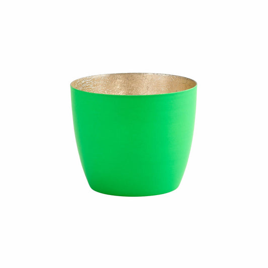 Gift Company Windlicht Madras M, Teelichthalter, Kerzenhalter, Eisen, Neon Grün, 8.5 cm, 1092504084
