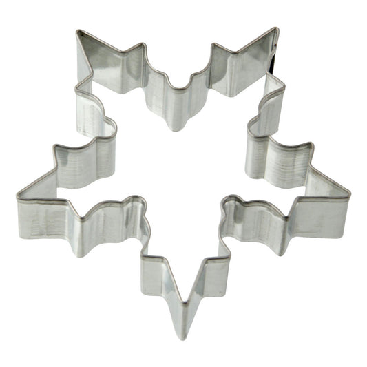 Zenker Ausstecher Schneeflocken, Ausstechform, Ausstech Form, Plätzchen, Weißblech Verzinnt, 7780