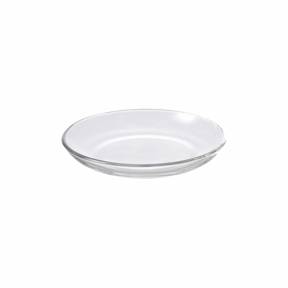 Leonardo Active Teller 6er Set, Glasteller, Kuchenteller, Glasplatte, Glas, D 17 cm, 20695