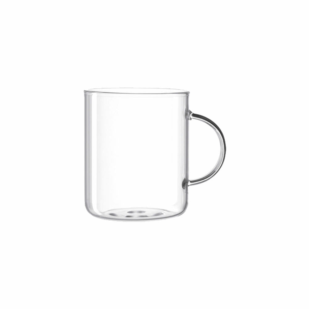 Leonardo Novo tea glass set of 6, tea cup, teacup, mug, heat-resistant, glass, 400 ml, 14665
