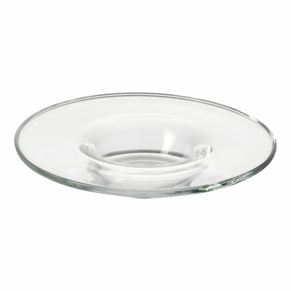 montana: :brasil Untertasse, 6er Set, Espressountertasse, Espresso Untere, Kaffeeuntere, Unter Tasse, Glas, Ø 10.5 cm, 050692