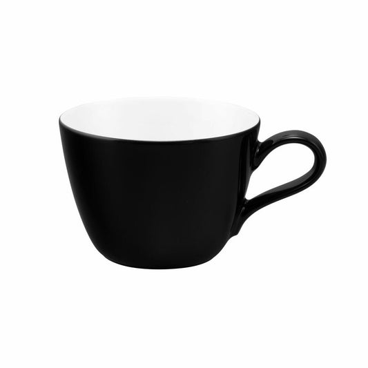 Seltmann Weiden Life Kaffeetasse, Kaffee Tasse, Porzellan, Fashion Glamorous Black, 240 ml, 001.745777