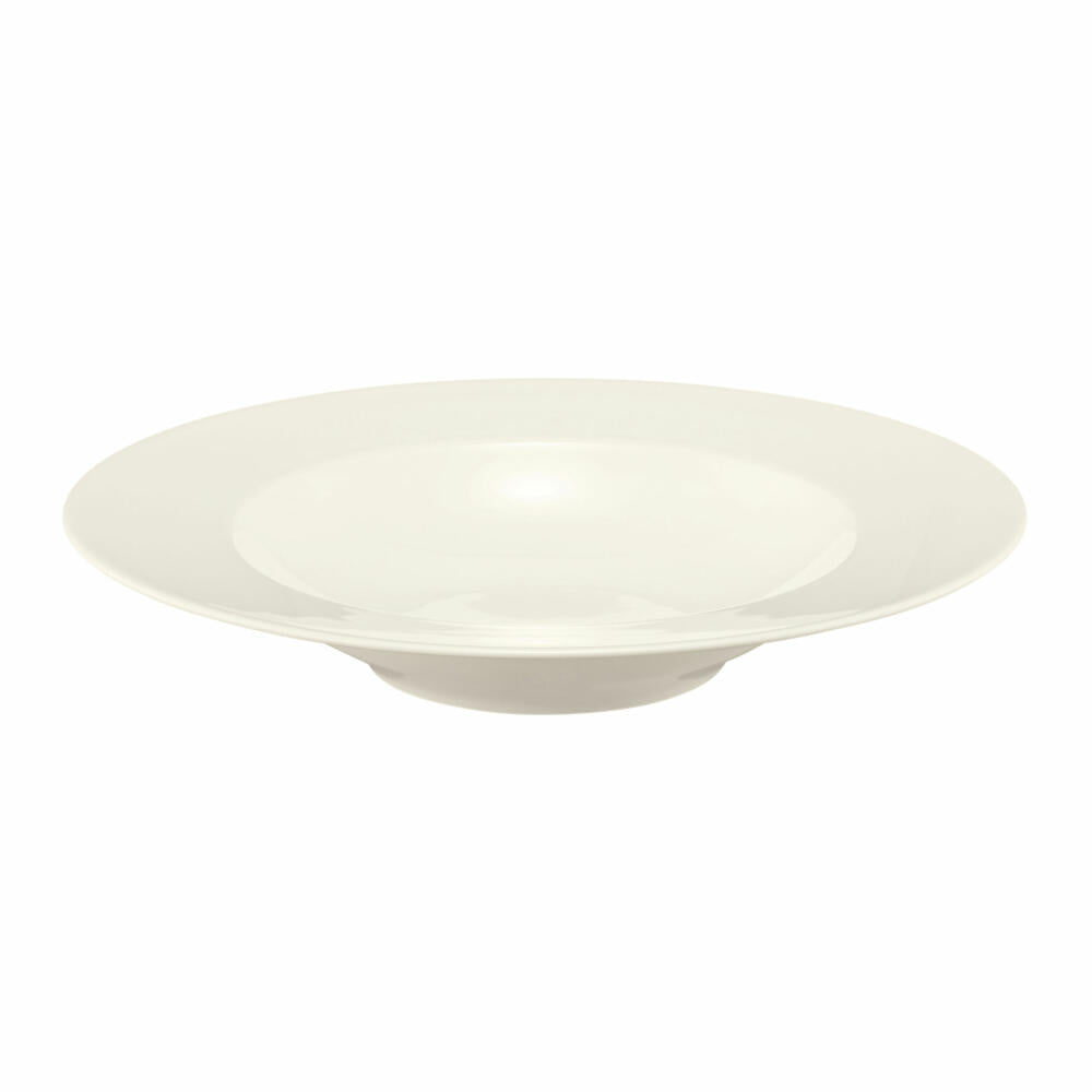 Seltmann Weiden Zoé Fine Diamond soup plate, plate, porcelain, plain, Ø 23.7 cm, 001.746250