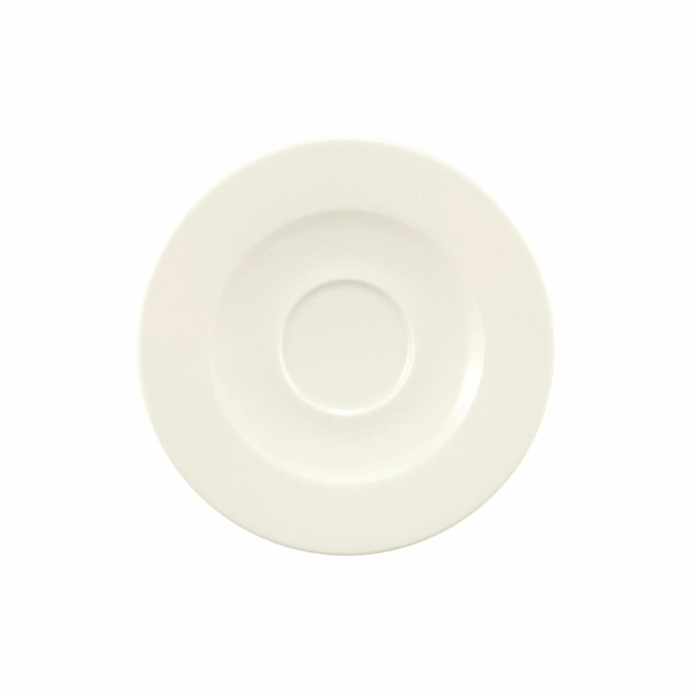 Seltmann Weiden Zoé Fine Diamond espresso saucer, saucer, porcelain, plain, Ø 13.7 cm, 001.746270