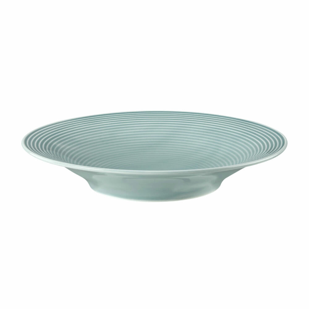 Seltmann Weiden Beat Arktisblau Suppenteller Rund, Essteller, Tiefer Teller, Porzellan, Hellblau, Ø 22.5 cm, 001.751312
