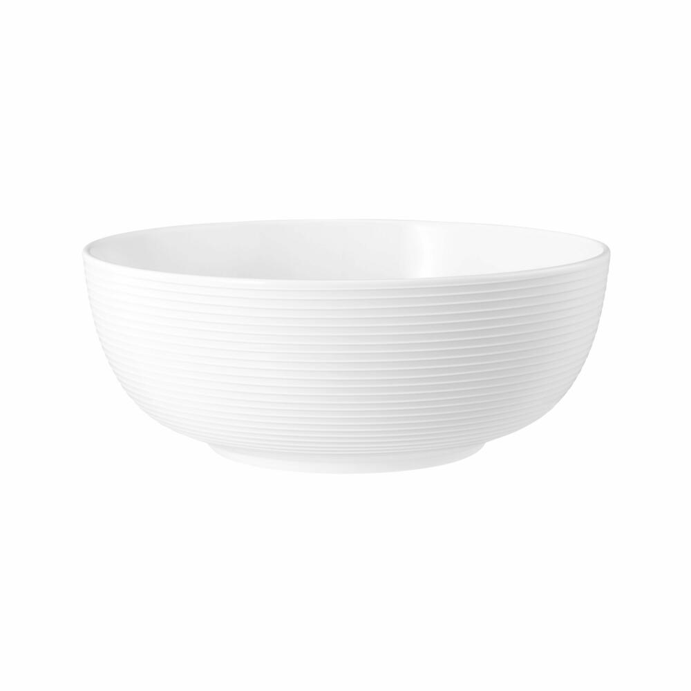 Seltmann Weiden Beat Foodbowl, Schüssel, Schale, Müslischale, Suppenschüssel, Porzellan, Weiß, Ø 20 cm, 001.757235