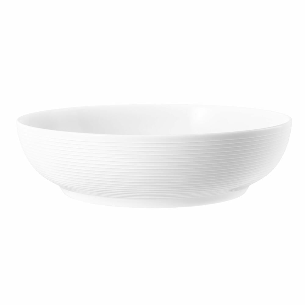 Seltmann Weiden Beat Foodbowl, Schüssel, Schale, Salatschale, Suppenschüssel, Porzellan, Weiß, Ø 25 cm, 001.757236