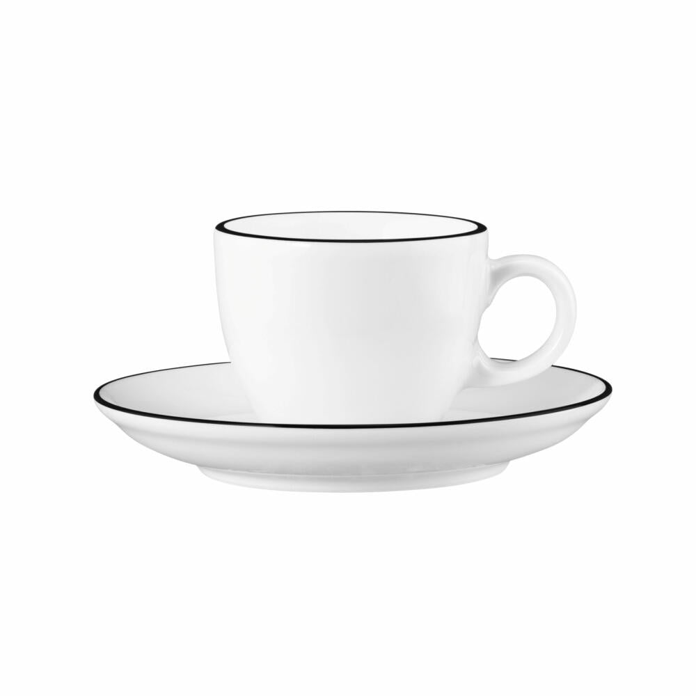 Seltmann Weiden Modern Life espresso cup, espresso cup, porcelain, Black Line, 90 ml, 001.758869
