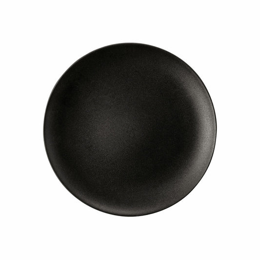 Seltmann Weiden Liberty Brotteller, Frühstücksteller, Kuchenteller, Porzellan, Velvet Black Ø 17.7 cm, 001.764292