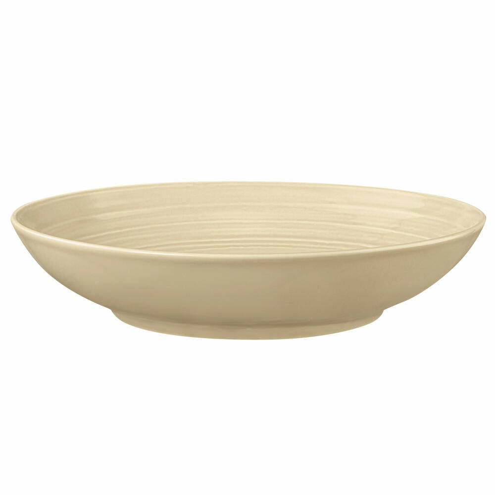 Seltmann Weiden Terra Coupteller Tief, Pastateller, Teller, Porcelain, Sandbeige, Ø 26 cm, 001.766882