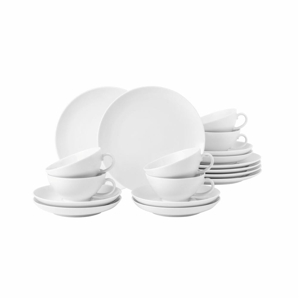 Seltmann Weiden Liberty Tea Service Small, 18 pcs., Tea Service, Tableware Set, Porcelain, Mediterranean, 001.772385