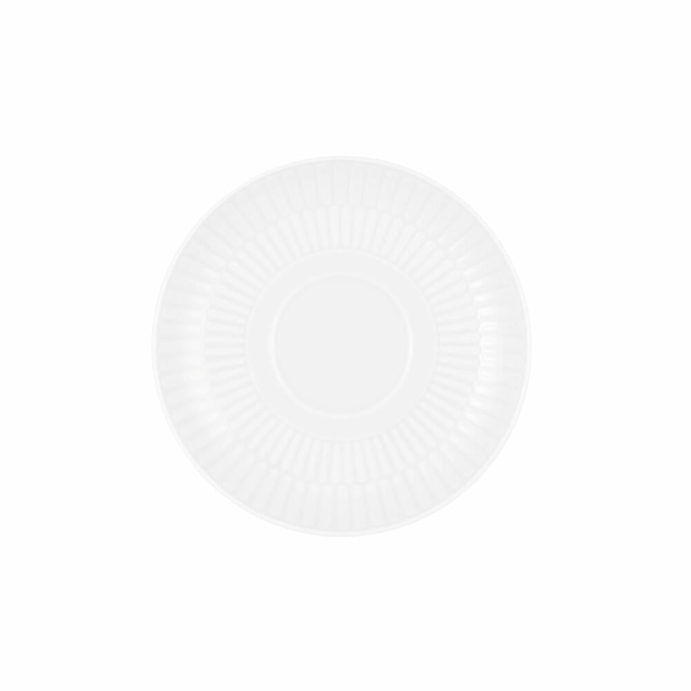 Seltmann Weiden Kombi-Untertasse klein Amina, Porzellan, Weiß, 12 cm, 001.773575