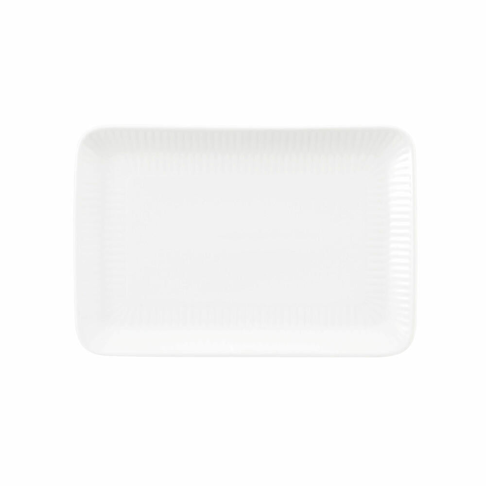 Seltmann Weiden Butterplatte Amina, Porzellan, Weiß, 18.5 x 12.5 cm, 001.773578