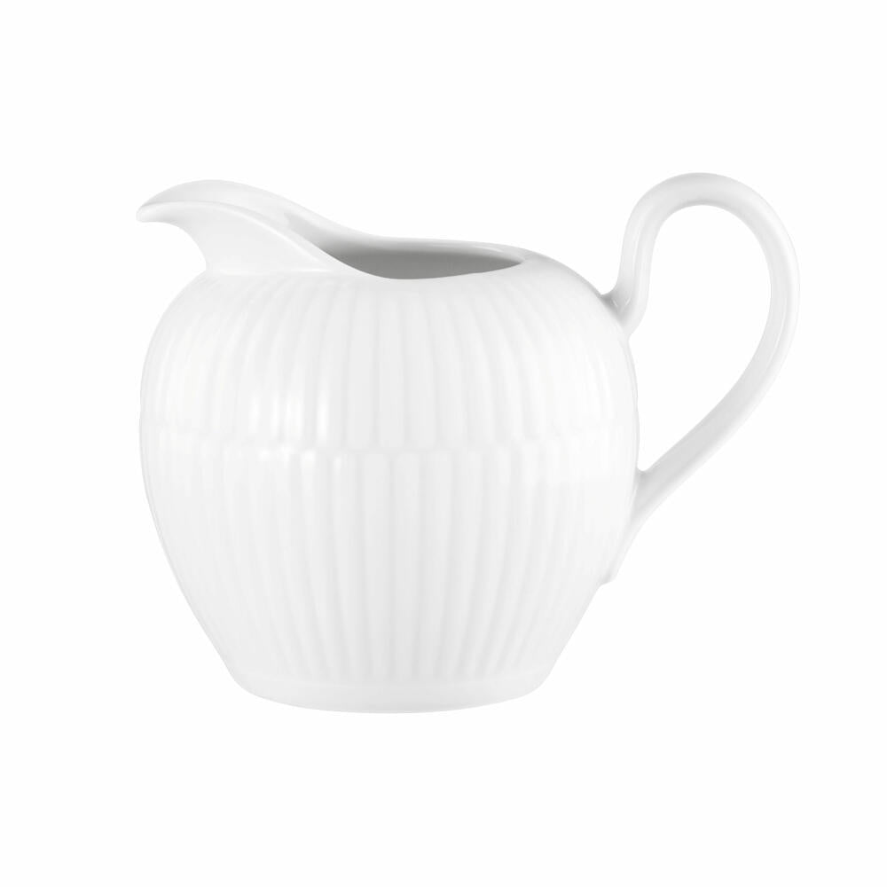Seltmann Weiden Milchkännchen Amina, Porzellan, Weiß, 290 ml, 001.774125