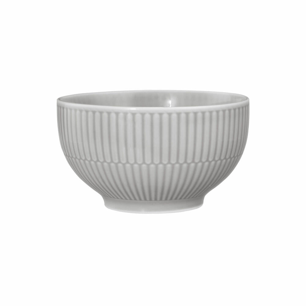 Seltmann Weiden Cappuccinoschale Amina Silbergrau, Kaffeetasse, Becher, Porzellan, Grau, 400 ml, 001.774775