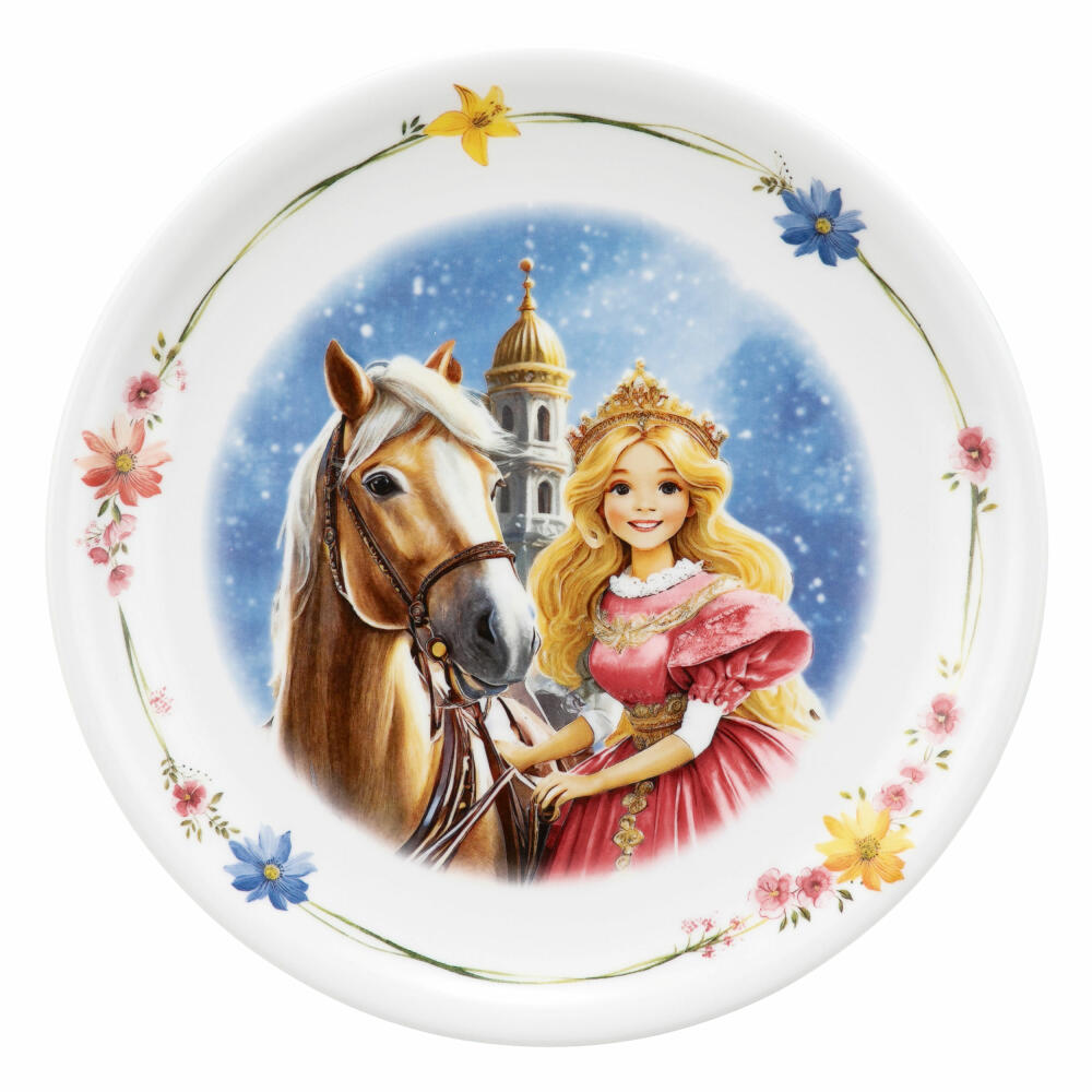 Seltmann Weiden Speiseteller Compact Prinzessin, Teller, Porzellan, Bunt, 25.5 cm, 001.774979