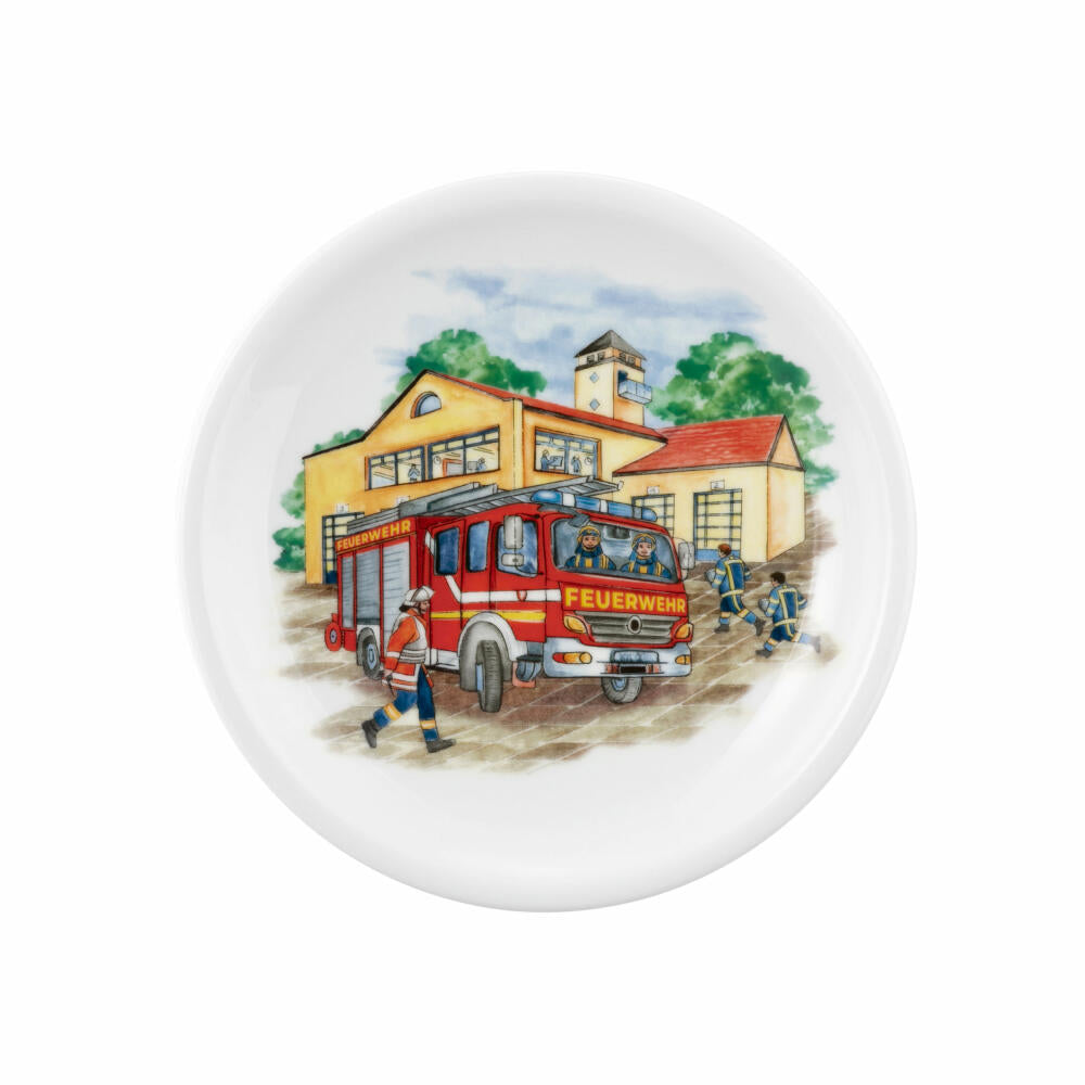 Seltmann Weiden Frühstücksteller Compact Blaulicht, Teller, Porzellan, Bunt, 19 cm, 001.774987