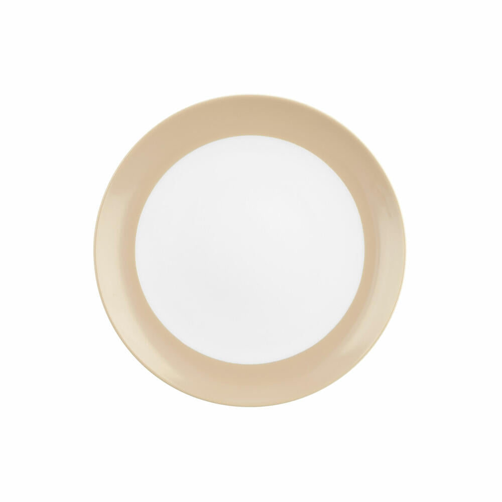 Seltmann Weiden Brotteller Liberty Pure Colors Dusty Beige, Frühstücksteller, Porzellan, 17.7 cm, 001.775928