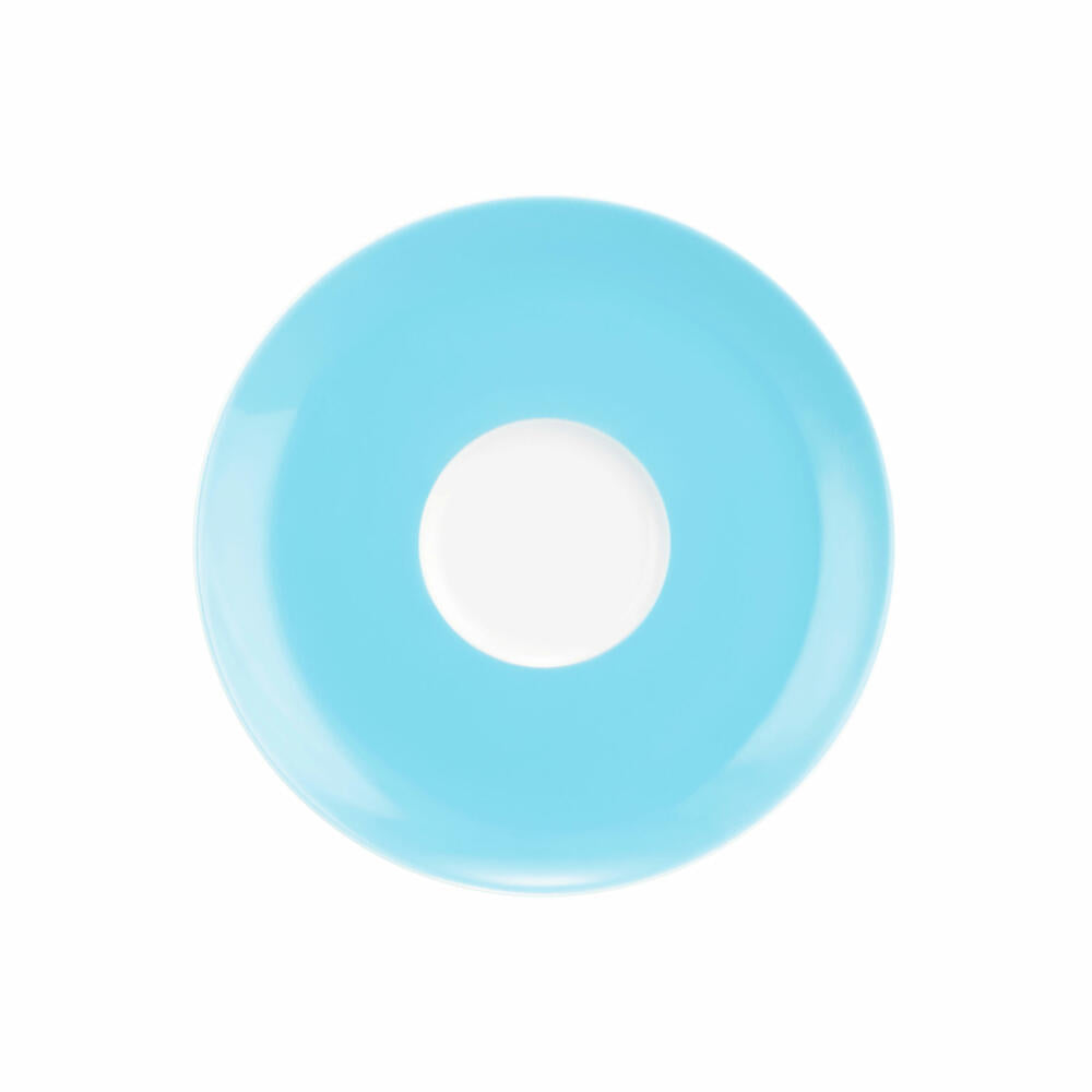Seltmann Weiden Kombi-Untertasse Groß Liberty Pure Colors Lagoon Blue, Unterteller, Porzellan, Blau, 16.1 cm, 001.776002