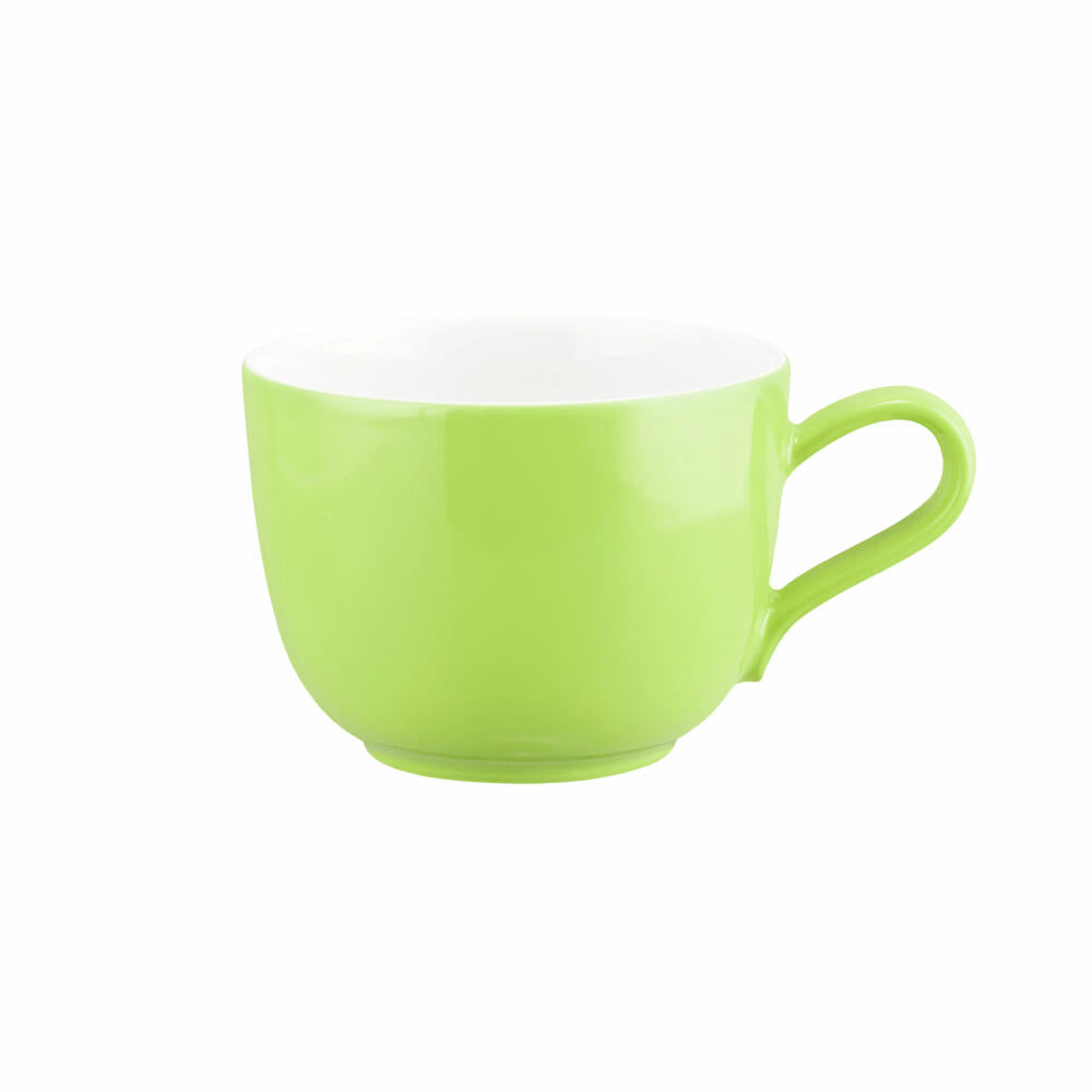 Seltmann Weiden Kaffeeobertasse Liberty Pure Colors Lime Green, Kaffeetasse, Porzellan, Grün, 260 ml, 001.776021