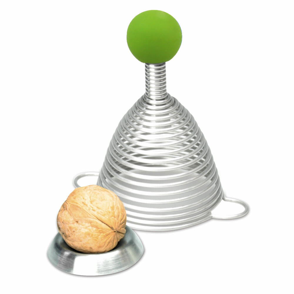 Take2 Naomi Color Nutcracker, Nut Opener, Nut Cracker, Walnut Cracker, Spring Cracker, Silicone Ball Green, 20155