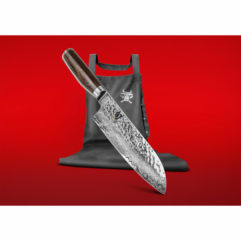 Kai Shun Premier Tim Mälzer Set 18 cm, 2-tlg., Santoku, Messer, Kochschürze, TDM1702-W24