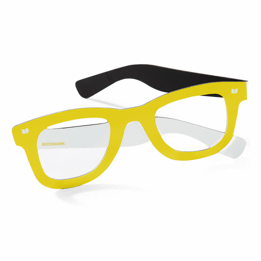 Donkey Products Lesebrille Gelb, Lesezeichen, Buchzeichen, Bookmark, Lese Zeichen, 400722