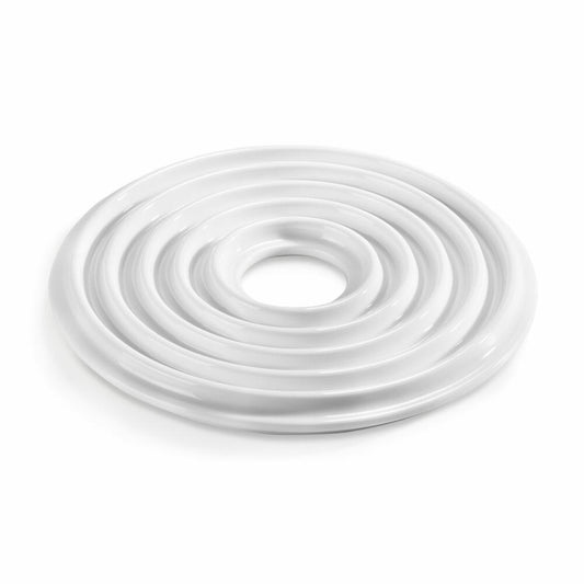 Authentics Topfuntersetzer Smart, Pfannenuntersetzer, Unterlage, Porzellan, Weiß, 17 cm, 20447