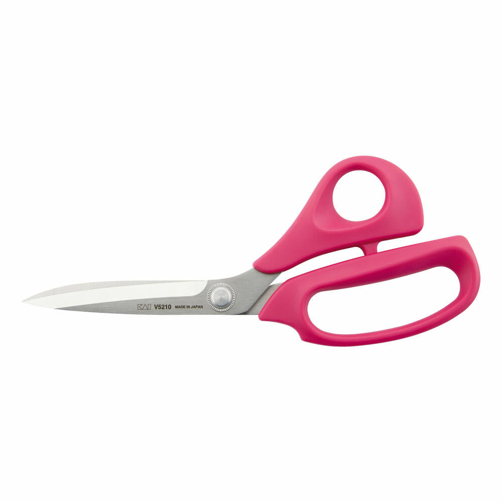 Kai Allround Scissors V5000 Pink Edition All-Purpose Scissors with Protective Cap, Scissors, Kitchen Scissors, Household Scissors, 21 cm, V5210P