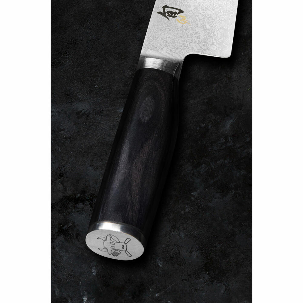 Kai Messer Shun Premier Tim Mälzer Minamo office knife, chef's knife, kitchen knife, knife, 9 cm, Damascus steel, TMM-0700