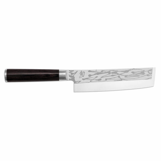 Kai Küchenmesser Shun Pro Sho Usuba, VG10-Stahl, Pakkaholz, Klingenlänge 16.5 cm, VG-2007