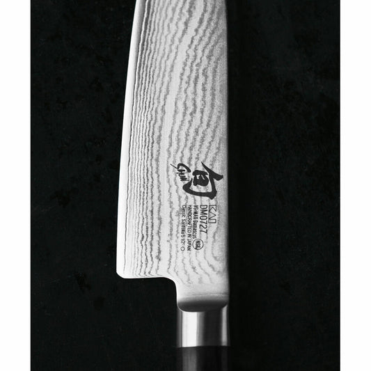 Kai Shun Classic bread knife, knife, kitchen knife, bread roll knife, damask knife, 23 cm, DM-0705