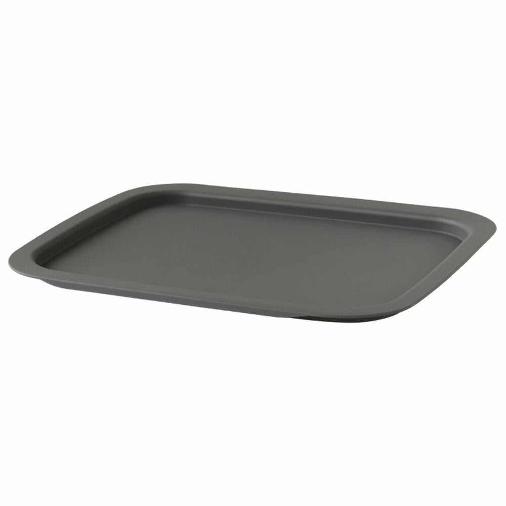 Hachiman Deckel Coverchio für Aufbewahrungskorb Cestino M/L, Polypropylen, Grau, 39 x 32.7 cm, 238263