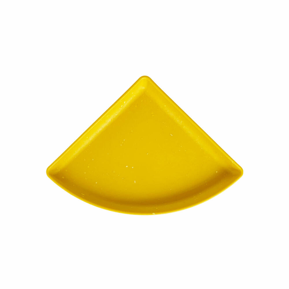 Hachiman Eck-Platztopfuntersatz Eco Plate 200, Polypropylen, Senf, 243007