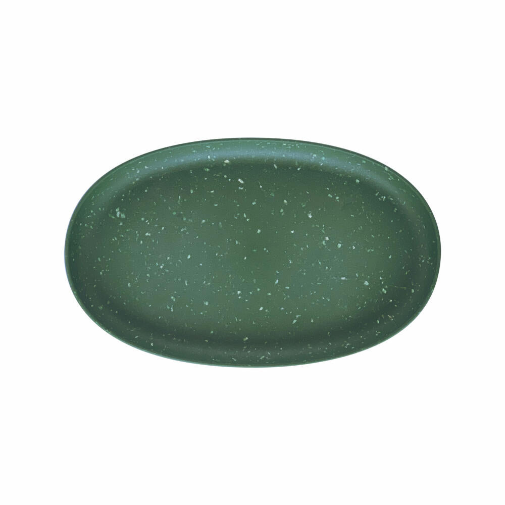 Hachiman Pflanztopfuntersetzer Eco Oval 400, Polypropylen, Grün, 243182