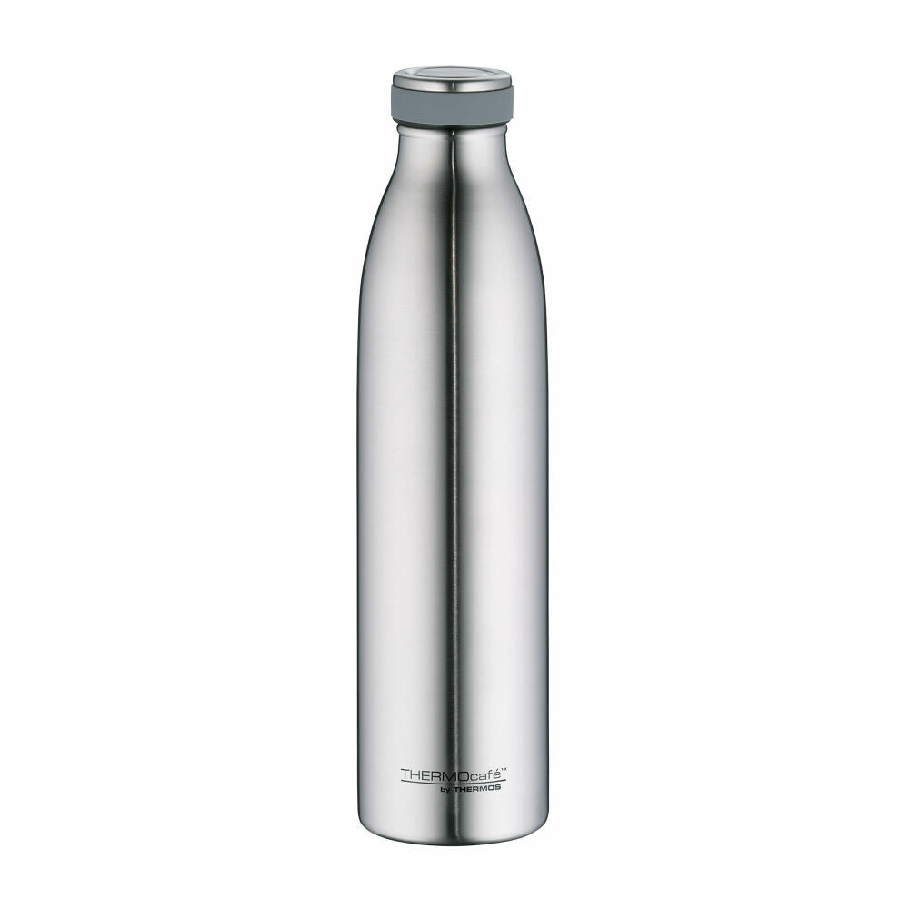 THERMOS Thermosflasche ThermoCafé TC Bottle, Trinkflasche, Iso Flasche, Edelstahl mattiert, 0.75 L, 4067205075