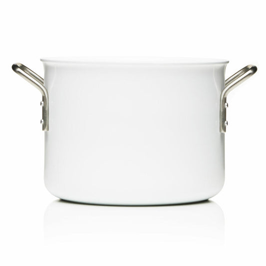 Eva Solo White Line Pot, Cooking Pot, Universal Pot, Stockpot, Meat Pot, Cooking, Ø 20 cm, 4.8 L, 256647