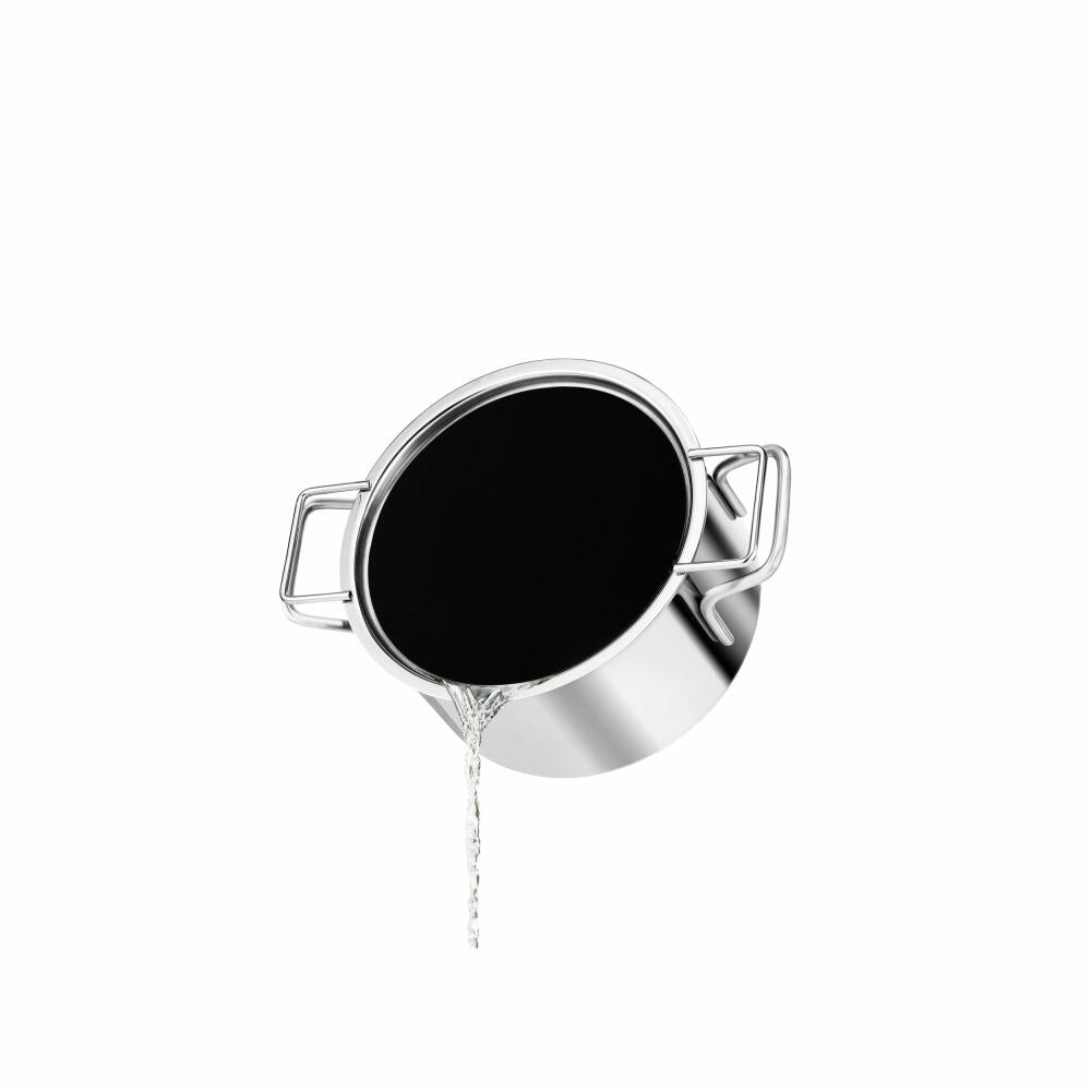Eva Solo Abgießdeckel, Abgießsieb, Abgießhilfe, Kochen, Zubehör, Edelstahl/Silikon, Ø 20 cm, 203020