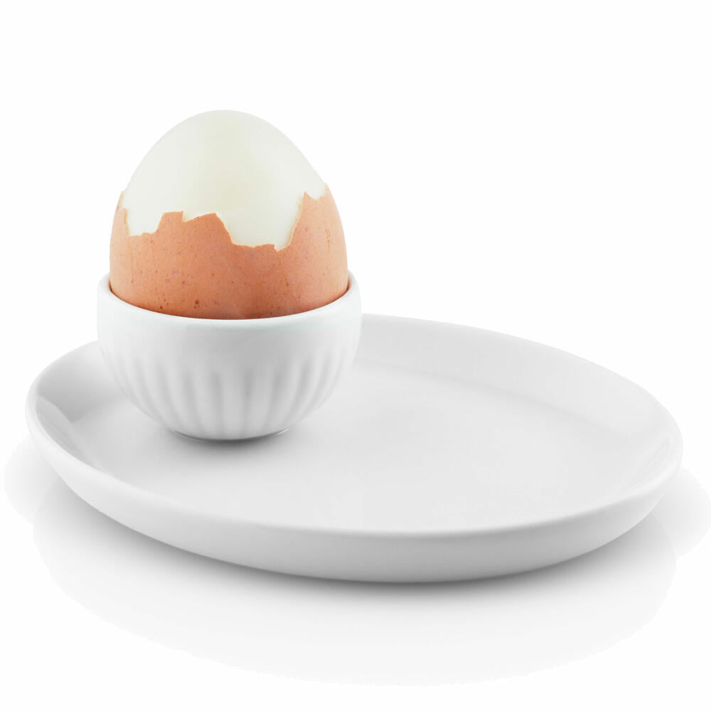 Eva Solo Legio Nova Eierbecher, Eier, Eierständer, Eierhalter, Porzellan, Weiß, 10 x 12 cm, 887275