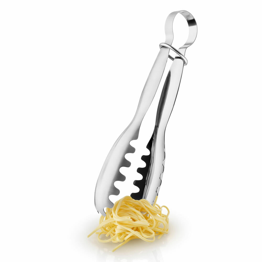 Eva Solo pasta tongs, pasta tongs, salad tongs, serving tongs, spaghetti tongs, stainless steel, L 25.5 cm, 552084