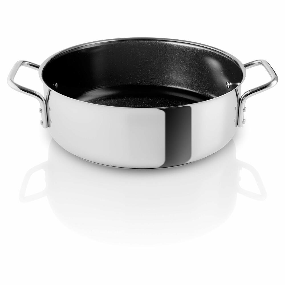 Eva Solo Sauteuse, Saucepan, Pot, Cooking Pot, Casserole, Cookware, Stainless Steel/Ceramic Coating, Ø 24 cm, 4 L, 212440